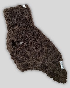 COLETE DE GALGO ALASKA FOFO BROWN TRAB