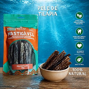PETISCO NATURAL SNACK PELE DE TILAPIA