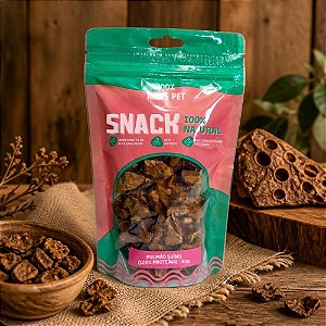 PETISCO NATURAL SNACK PULMAO SUINO