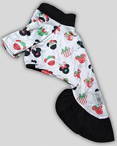 VESTIDO DE GALGO NATAL MICKEY BLACK