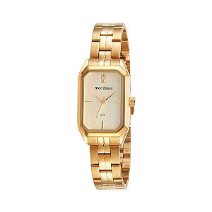 Relógio Mondaine Feminino Analógico Dourado 32359LPMVDE1