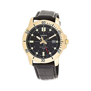 Relógio Casio Masculino Analógico Dourado MTPVD01GL1EVUDF