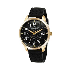 Relógio Mondaine Masculino Analógico Dourado 32279GPMVDI1