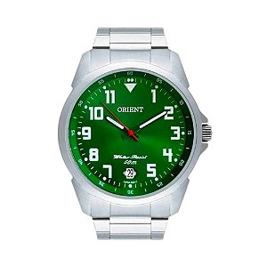 Relógio Orient Masculino Analógico Fundo Verde MBSS1154AE2SX