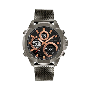 Relógio Technos Masculino Grafite W23721AAB1P