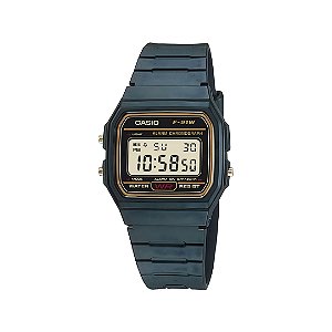 Relógio Casio Masculino Serie Ouro Digital Vintage F-91WG-9QDF-SC