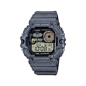 Relógio Casio Masculino Digital Standart Moon Phase WS-1700H-8AVDF-SC