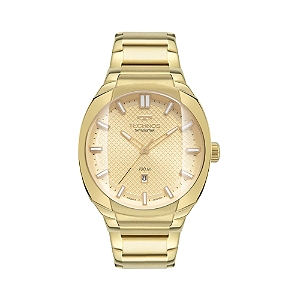 Relógio Technos Masculino SkyMaster Dourado 2115NAA1D