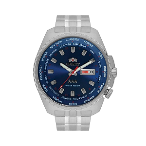 Relógio Orient Masculino Automático 3 Estrelas 469SS057FD1SX