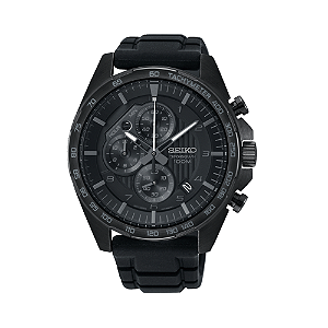 Relógio Seiko Masculino Cronógrafo Preto SSB327B1P2PX