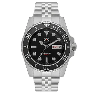 Relógio Orient Masculino Automático Fundo Preto F49SS033P1SX