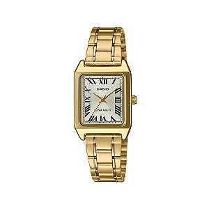 Relógio Casio Feminino Analógico Dourado LTP-V007G-9BUDF-SC