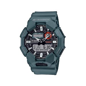 Relogio Casio G-Shock Masculino Anadigi Azul GA-010-2ADR