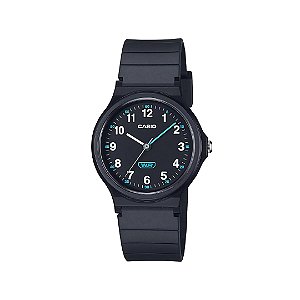Relógio Casio Unissex Analógico Preto LQ-24B-1BDF-SC