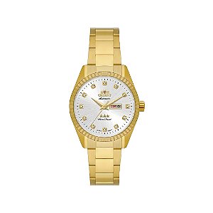 Relógio Orient Feminino Automático Dourado NH6GG007S1KX