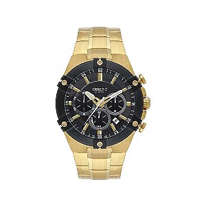 Relógio Orient Masculino Dourado Solartech MGSSC064G1KX