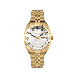 Relógio Technos Masculino Automático Aço Dourado 8205ON/1K