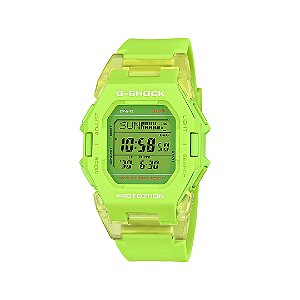 Relógio G-Shock Protection Digital Verde GD-B500S-3DR