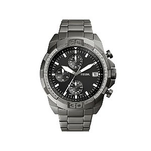 Relógio Fossil Masculino Bronson Grafite FS5852/1FN