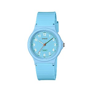 Relógio Casio Feminino Analógico Resina Azul LQ-24B-2BDF-SC