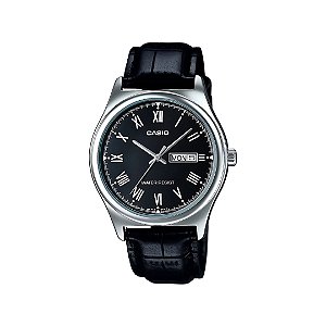 Relógio Casio Masculino Pulseira de Couro MTP-V006L-1BUDF