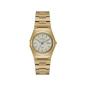 Relogio Seculus Feminino Dourado Slim 44276LPSVDA1