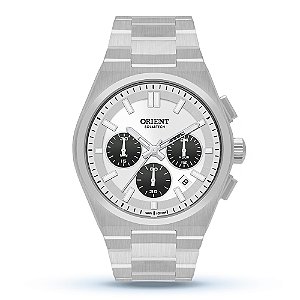 Relógio Orient Masculino Analógico Solartech Prata MBSSC274S1SX