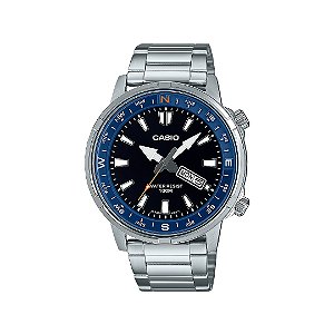 Relógio Casio Masculino Analógico Standard Prateado MTD-130D-1A2VDF-SC