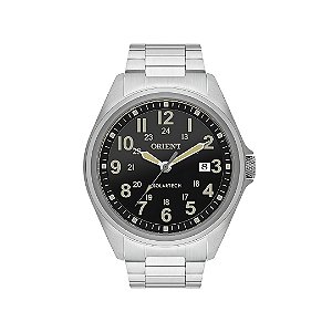 Relógio Orient Masculino Analógico Solartech Fundo Preto MBSS1492P2SX