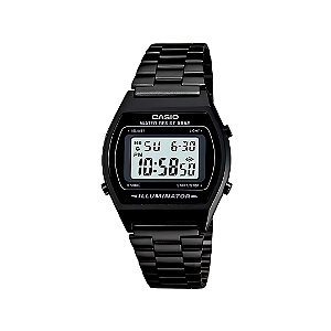 Relógio Casio Unissex Vintage Preto Digital B640WB-1ADF-SC