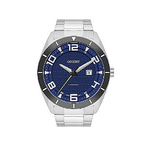 Relógio Orient Masculino Solartech Fundo Azul MBSS1488D2SX