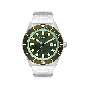 Relógio Orient Masculino Solartech Fundo Verde MBSS1499E1SX
