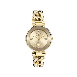 Relógio Technos Feminino Elos Fashion Dourado 2036MQM1X