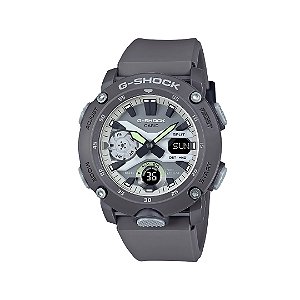 Relogio G-Shock Masculino Anadigi Glow Cinza GA-2000HD-8ADR