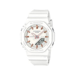 Relógio G-Shock Feminino Carbon Anadigi Branco GMA-P2100M-7ADR