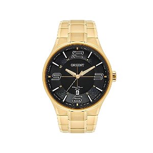 Relógio Orient Masculino Analógico Dourado MGSS1136P2KX