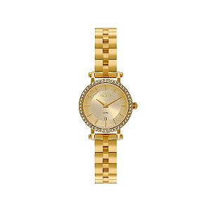Relógio Orient Feminino Mini Dourado Elegante FGSS0238C1KX