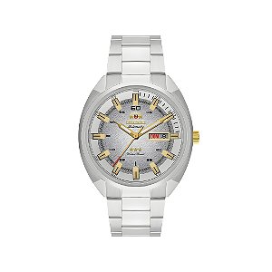 Relógio Orient Masculino Automático Três Estrelas Prateado NH3SS006S1SX