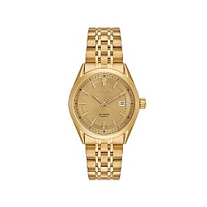 Relógio Seculus Masculino Automatico Dourado 77349GPSVDA4