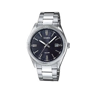 Relógio Casio Masculino Analógico Prateado Timeless Collection MTP-1302PD-1A1VEF