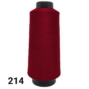 Fio para Costura Kron Overlock 300g - Vermelho Escuro 214