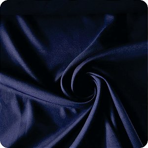 Tecido Gabardine Azul Marinho 100% Poliéster - 0,50 METRO x 1,50 LARGURA