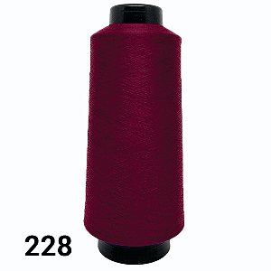 Fio para Costura Kron Overlock 100g - Vinho 228