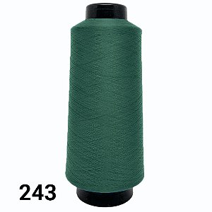 Fio para Costura Kron Overlock 100g - Cinza Azulado 243