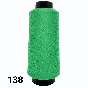 Fio para Costura Kron Overlock 100g -Verde Médio 138