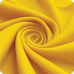 Tecido Brim Profissional Leve 100% algodão 0,50 METROS x 1,70 LARGURA - Amarelo Canário