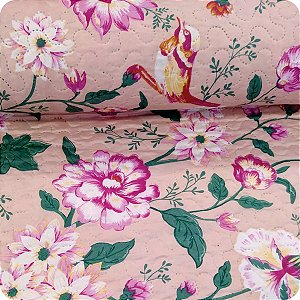 Matelassê Dupla Face Estampado - 1 METRO x 2,40 LARGURA
