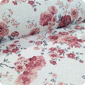 Matelassê Dupla Face Estampado - 1 METRO x 2,40 LARGURA