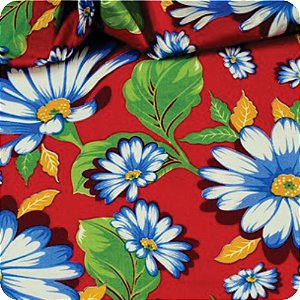Tecido Chita Floral 100% Poliéster - 1 METRO x 1,50 LARGURA
