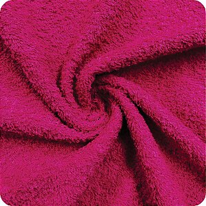 Atoalhado Felpudo Rosa Pink 100% Algodão - 0,50 METRO x 1,40 LARGURA
